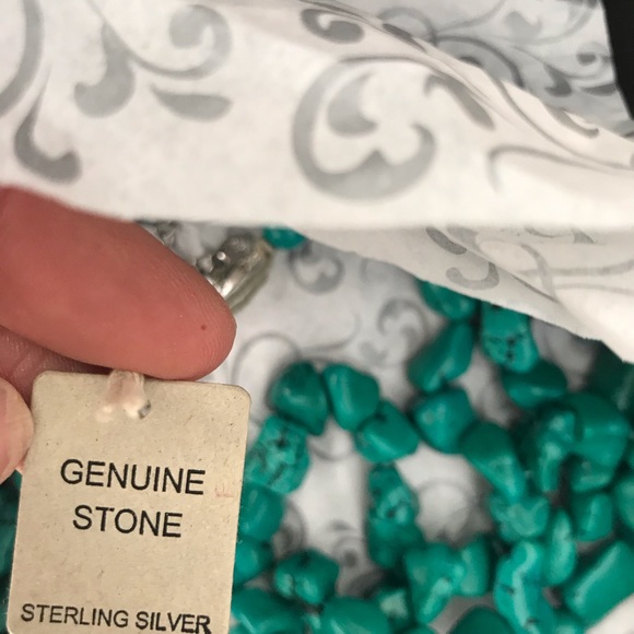 Beautiful Genuine turquoise 3 strand necklaces - Picture 4 of 6